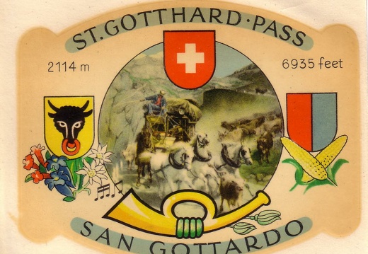 St. Gotthard Pass San Gottardo